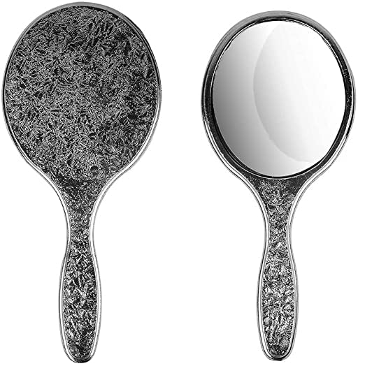 BAAL Portable Hand Mirror for Makeup - Compact Travel Makeup Mirror for Men & Women - Perfect for Travel, Home, and On-the-Go Touch Ups (Pack of 1)