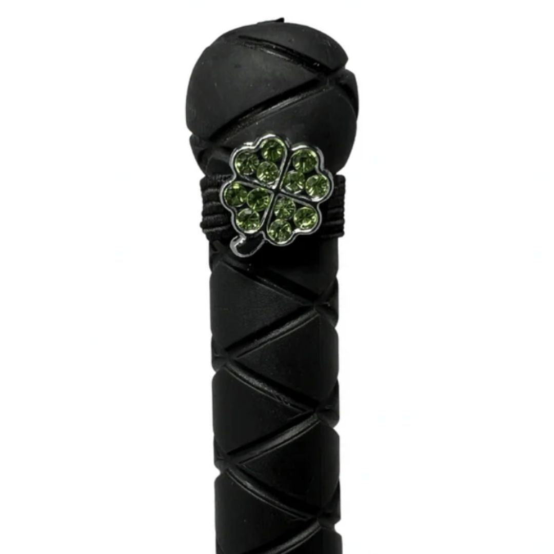Dubois Horse Riding Crop with Charms - Elegant Equestrian Accessory for Dressage & Show Jumping | Perfect Gift for Equestrians & Horse Lovers