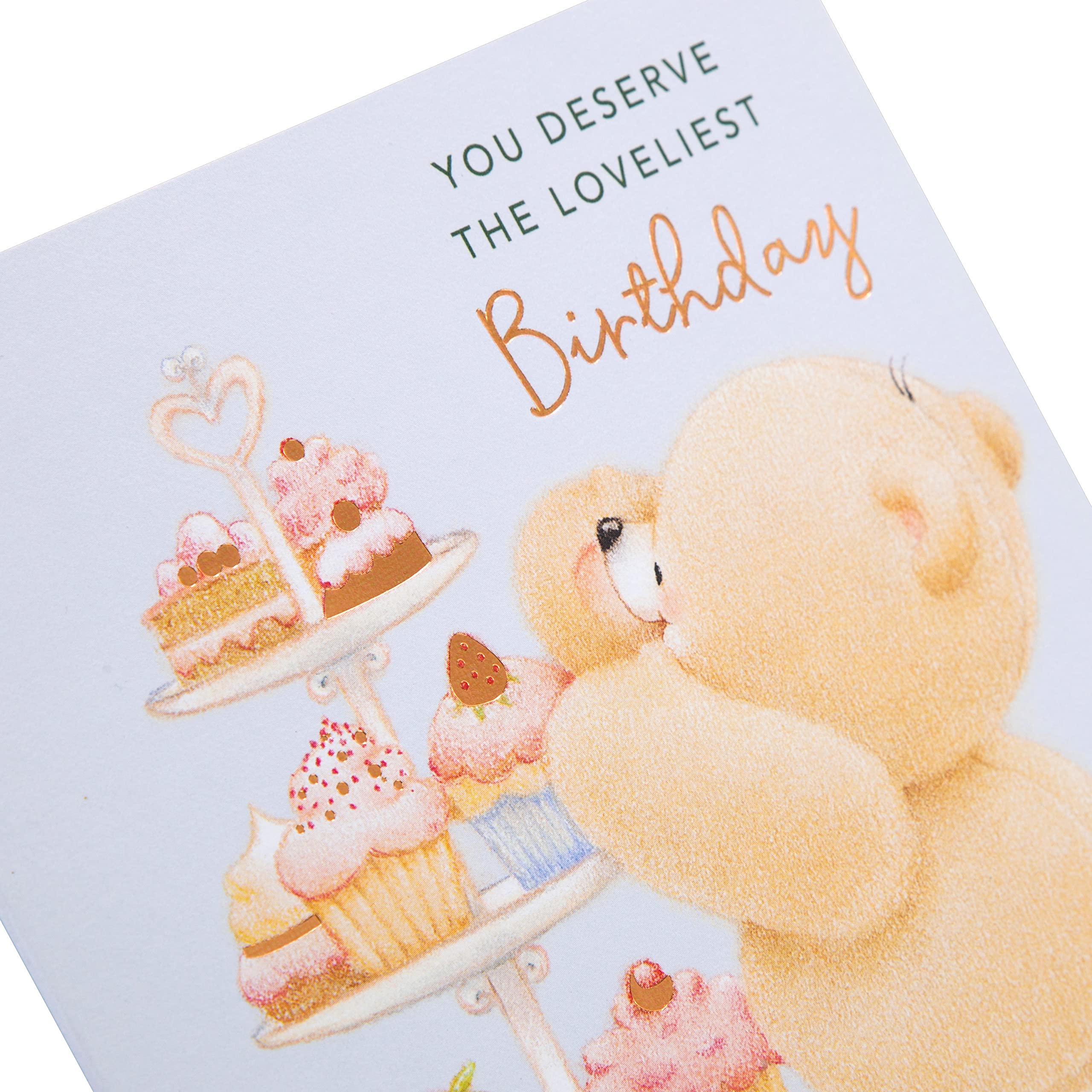 Hallmark Birthday Card for Best Friends - Forever Friends Design with Heartwarming Message - Perfect for Anniversaries, Birthdays & Special Occasions