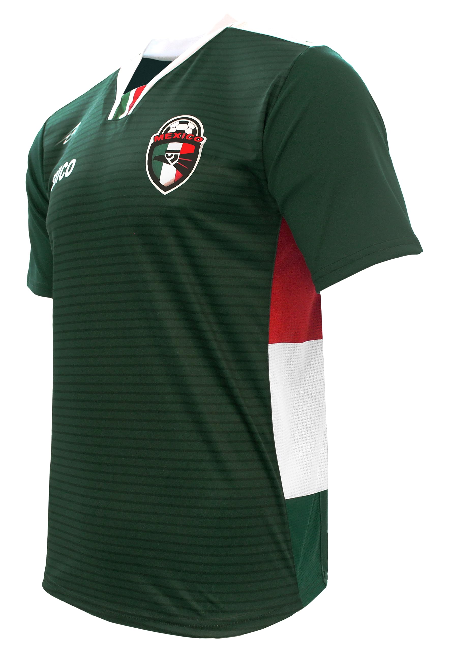 2018 Mexico Men's Soccer Jersey - Green Fan Apparel for World Cup & Match Day Support
