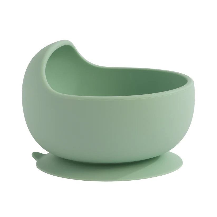 Non-Slip Silicone Suction Bowls for Babies & Toddlers - BPA Free, Dishwasher Safe Feeding Set (4-Pack, Assorted Colors) - Perfect for High Chair, Travel & Mess-Free Mealtime