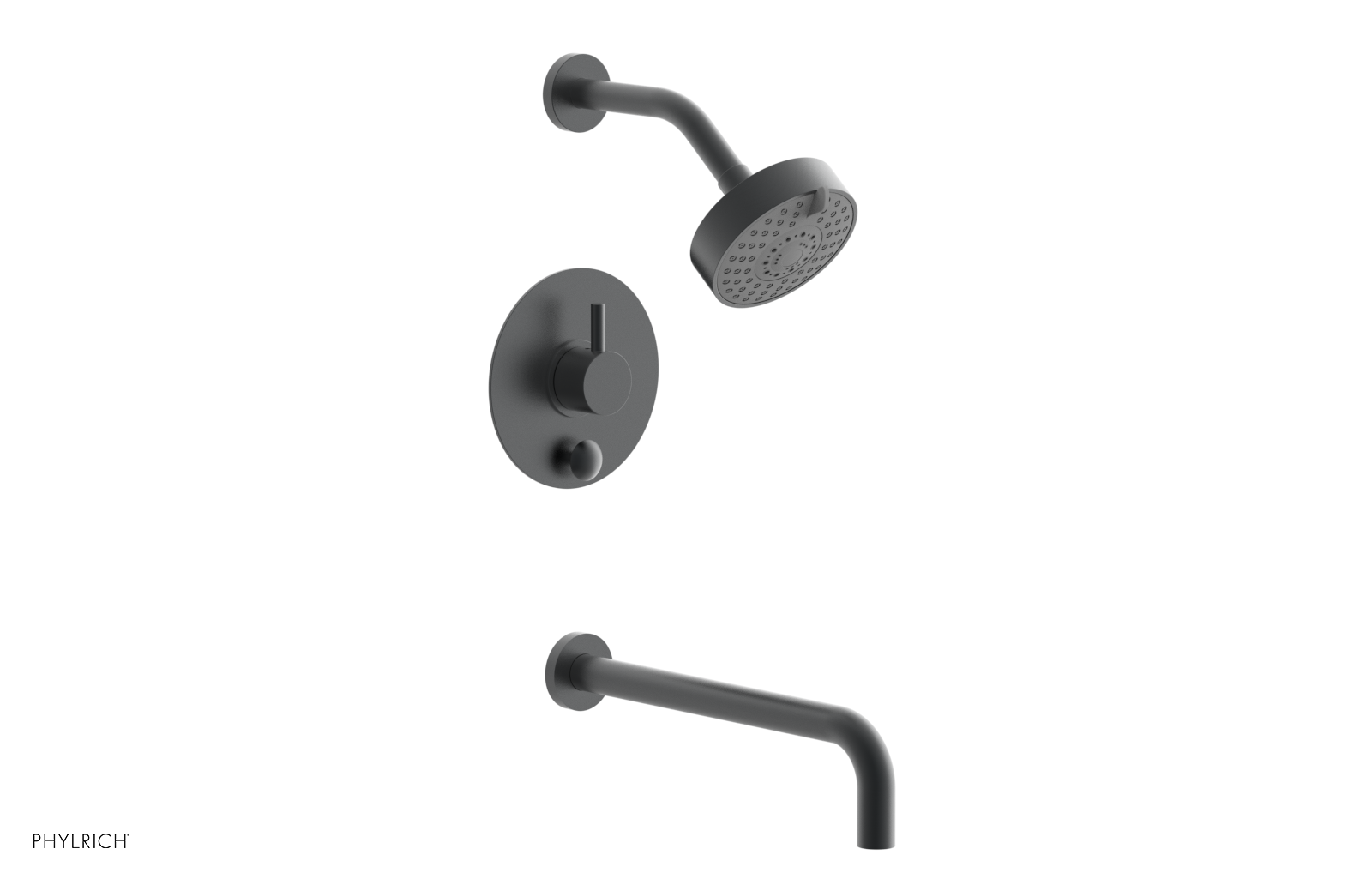 BASIC II 12 Pressure Balance Tub and Shower Set 230 29 12 - Water-Saving Shower Faucet for Bathroom & Bathtub - Perfect for Home, Hotel, and Spa Renovations