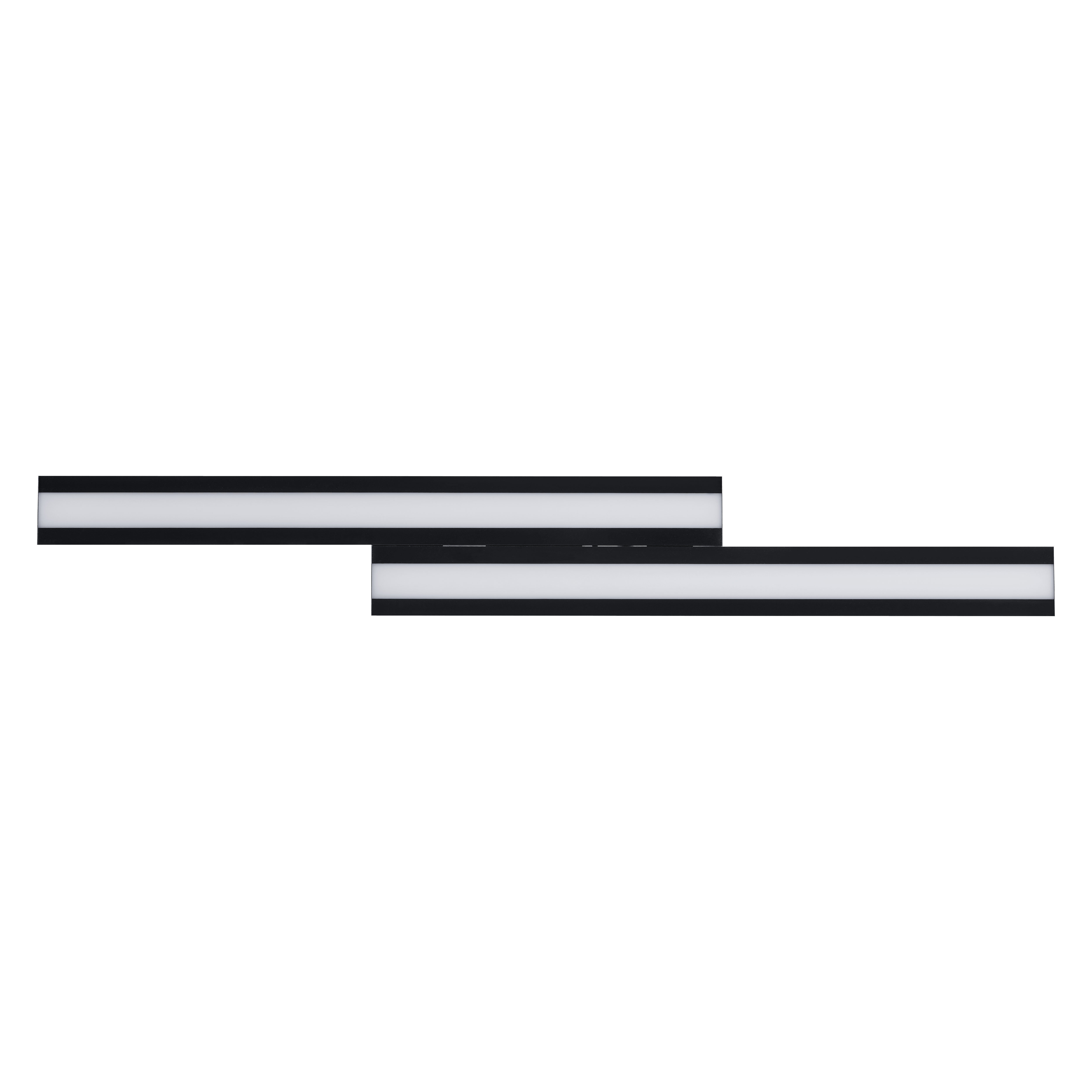 Eglo Connect Saliteras Z Smart LED Flush Mount Ceiling Light - Black, Dimmable, WiFi & App Control - Perfect for Bedroom, Living Room, or Kitchen Lighting