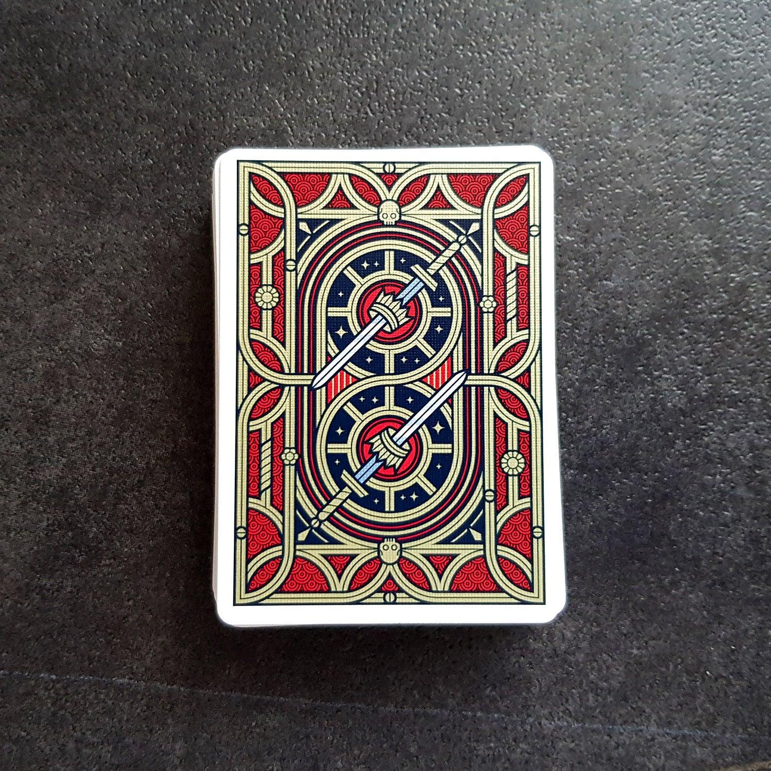 Heroic Tales Playing Cards - Premium Deck for Poker, Magic Tricks & Game Nights | Collectible & Durable Cards for Family Fun & Entertainment
