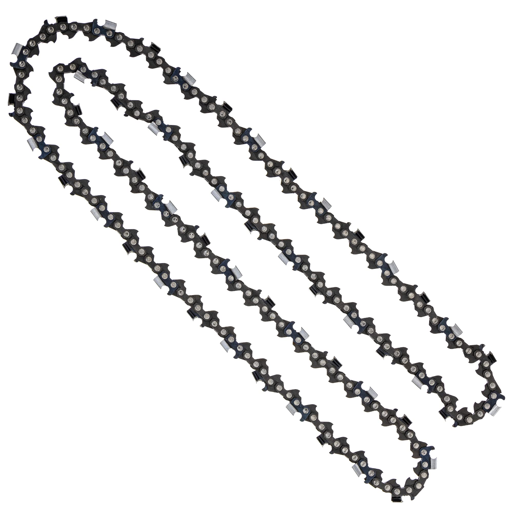 **10 Pack Semi Chisel Chainsaw Chain 32 Inch .050 Gauge 3/8 Pitch 105 DL – Compatible with Husqvarna 372XP, Echo CS-600P, Jonsered 670 – Ideal for Firewood Cutting, Tree Trimming & Forestry Work**