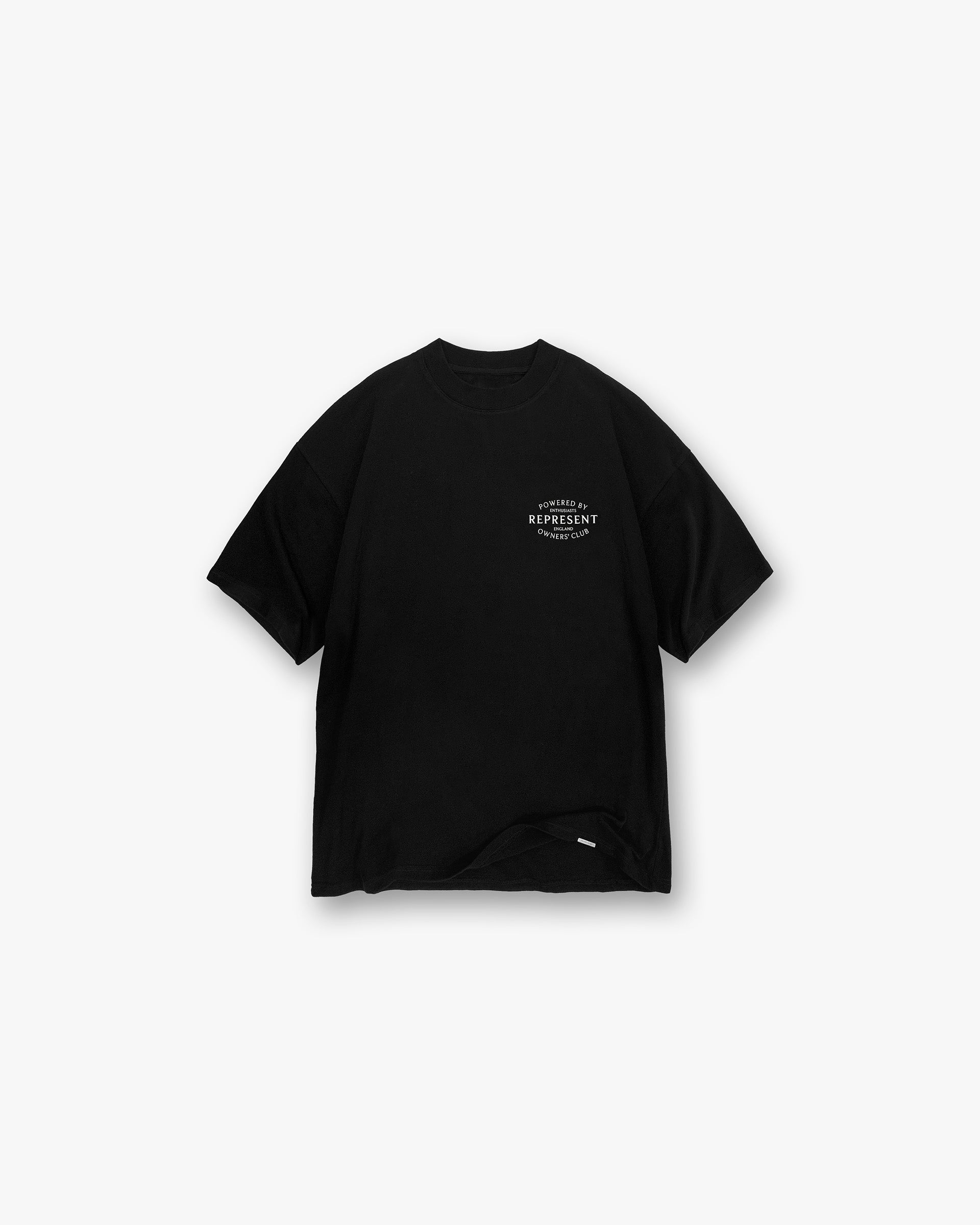 Represent Owners Club Stamp T-Shirt - Jet Black | Premium Cotton Streetwear for Men & Women | Perfect for Casual Outfits, Street Style & Urban Fashion