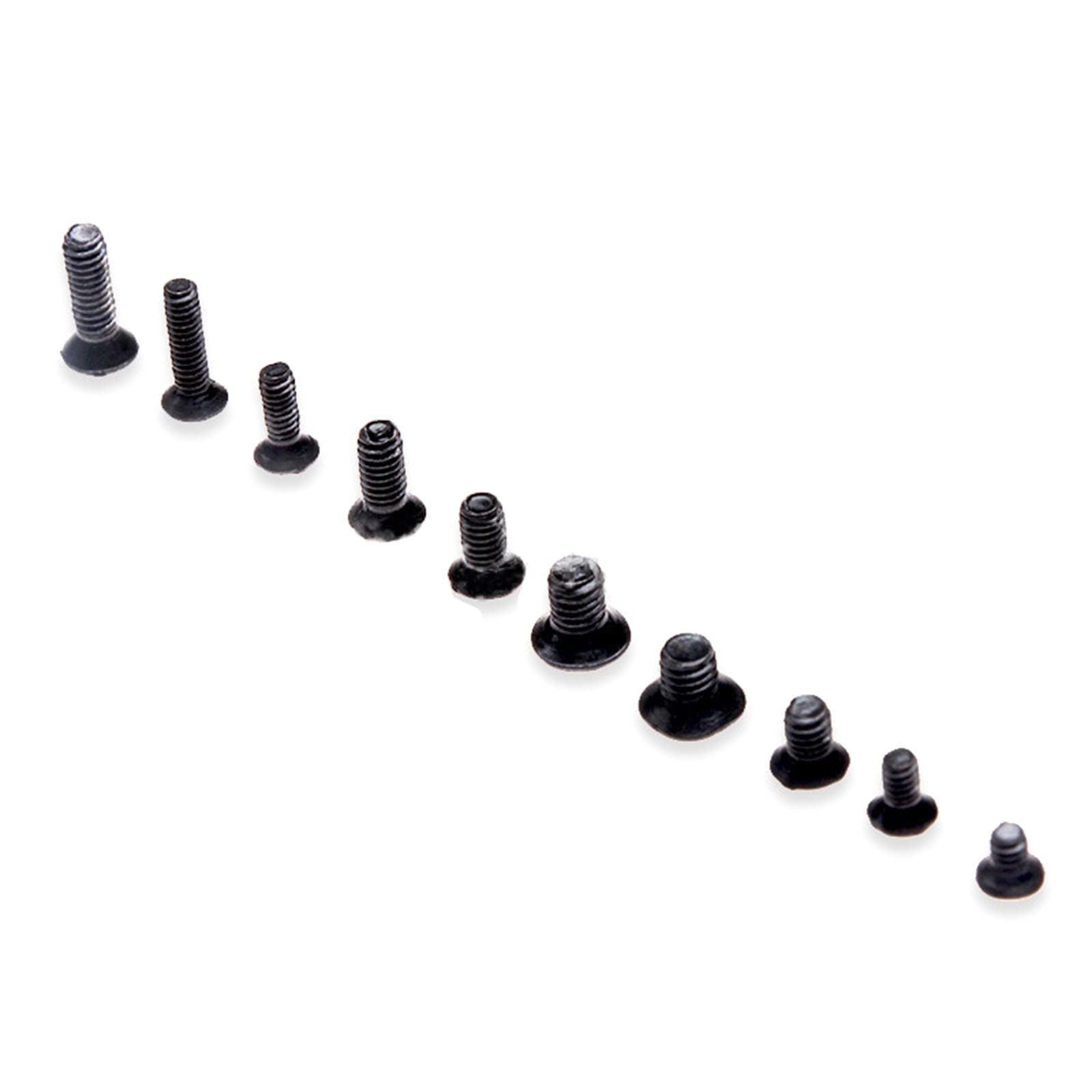 Amangul Cross Grooved Flat Head Mechanical Screws - Laptop & Notebook Computer Replacement Screws (10-Pack) - Perfect for PC Repair, Electronics Assembly, and DIY Projects
