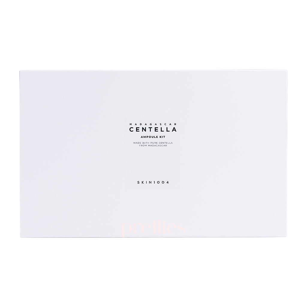 SKIN1004 Madagascar Centella Ampoule Kit - 4 x 30ml Soothing Serum for Sensitive Skin | Hydrating & Calming Facial Treatment | Perfect for Daily Skincare Routine & Post-Procedure Care
