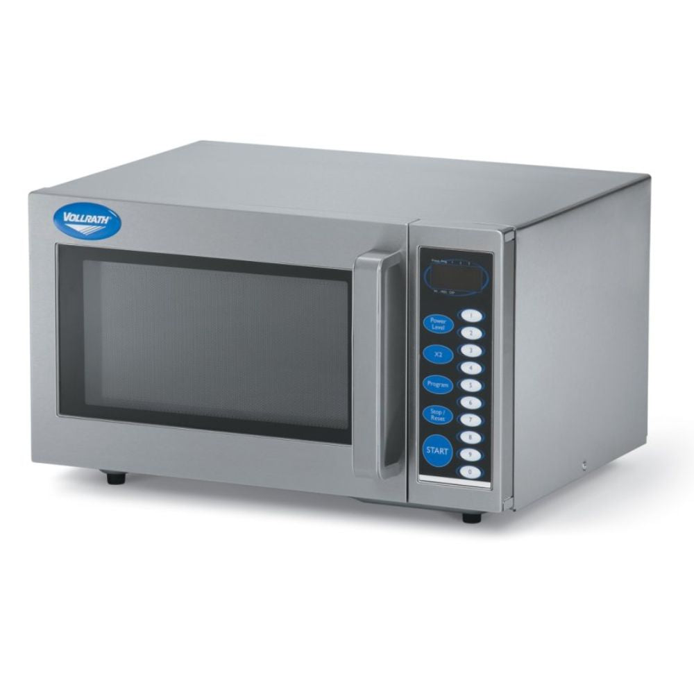 Vollrath 1000W Commercial Microwave with Digital Controls - Perfect for Restaurants, Cafes & Fast Food Kitchens