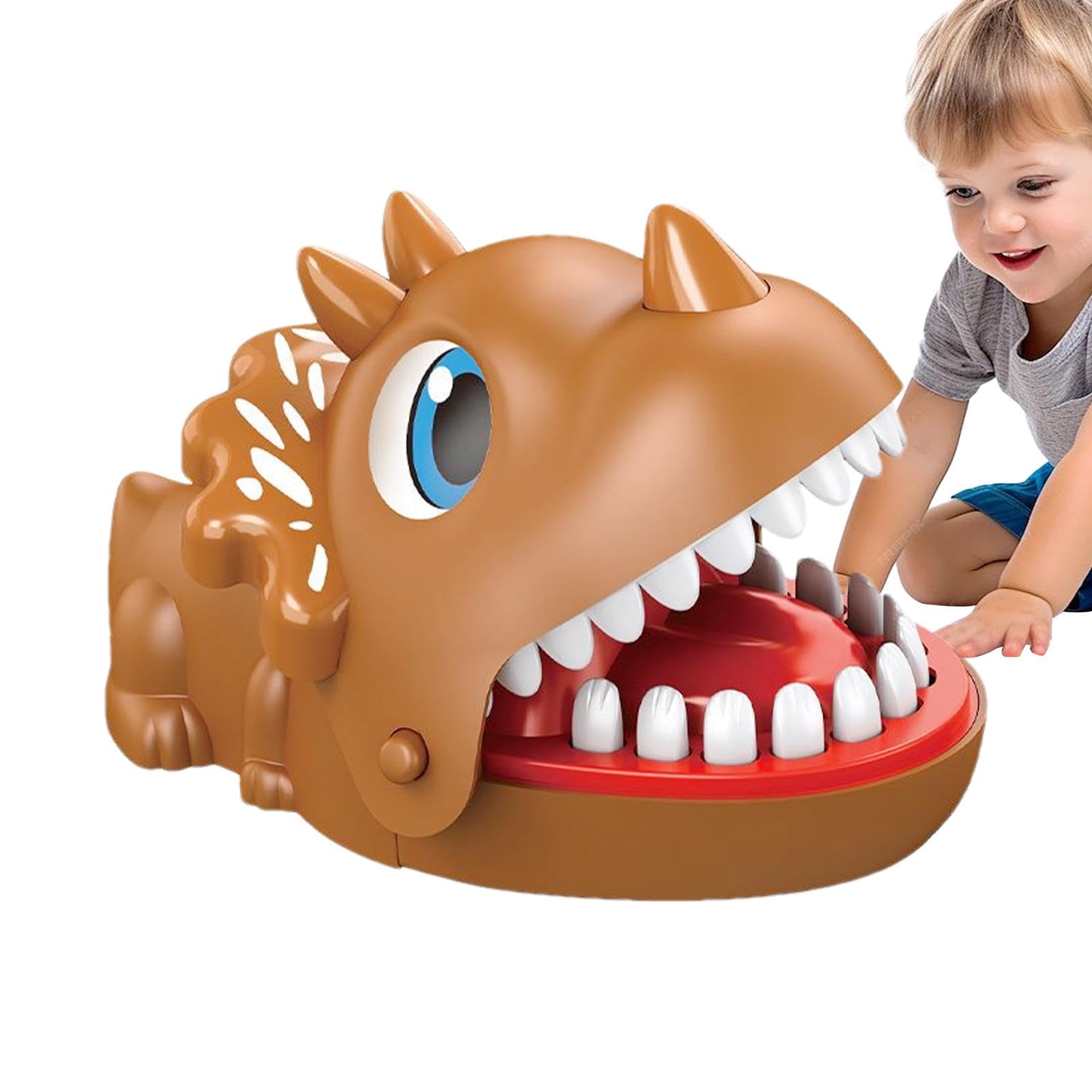 Dinosaur Dentist Game - Interactive Biting Finger Toys for Kids Ages 4+, Fun Dragon & Dinosaur Mouth Toy for Pretend Play, Educational Dentist Games for Preschoolers - Perfect for Birthday Gifts & Classroom Activities