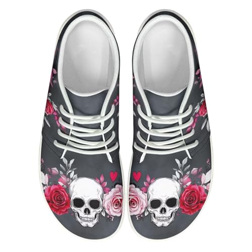 Rose Flower Skull