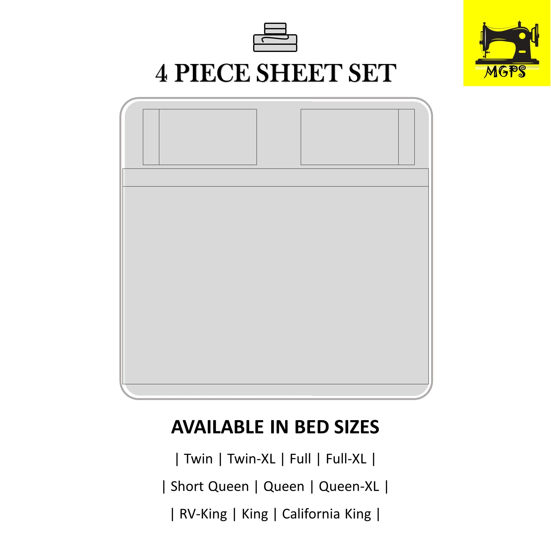 Luxury 600-Thread-Count 100% Egyptian Cotton Twin Sheet Set - 4-Piece Bedding with Sateen Weave & Deep Pocket (Fits 10