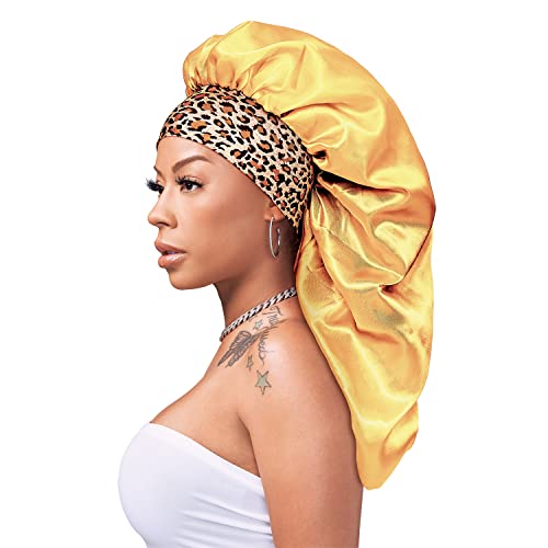 Red by Kiss X Keyshia Cole Silky Braid Bonnet - Wide Edge Sleep Cap for Frizz-Free Hair Protection | Perfect for Nighttime Hair Care & Natural Hair Maintenance