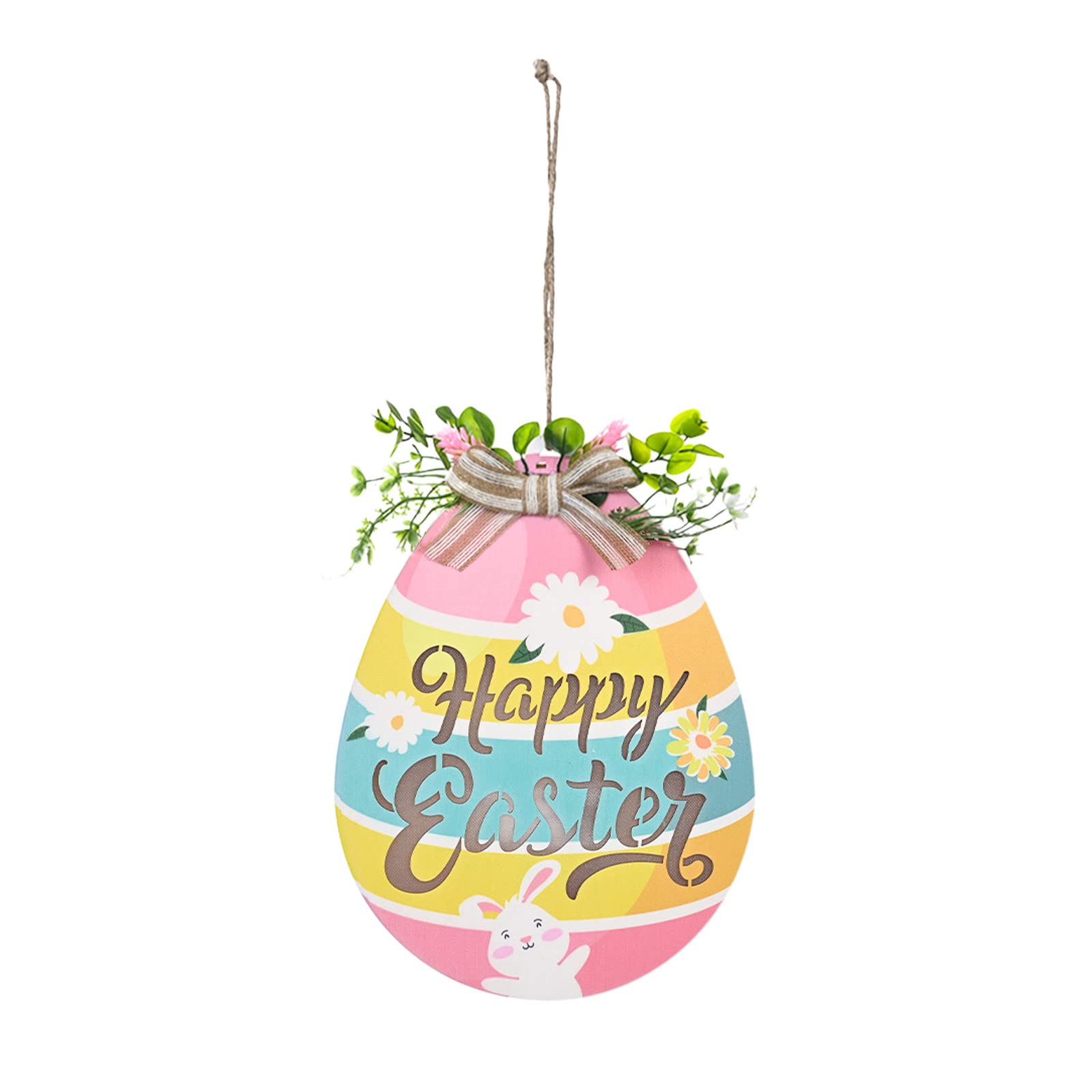 Easter Metal Wall Decor for Living Room - Modern Home Furniture with Illuminated Pattern - Perfect for Holiday House Decoration & Seasonal Home Styling