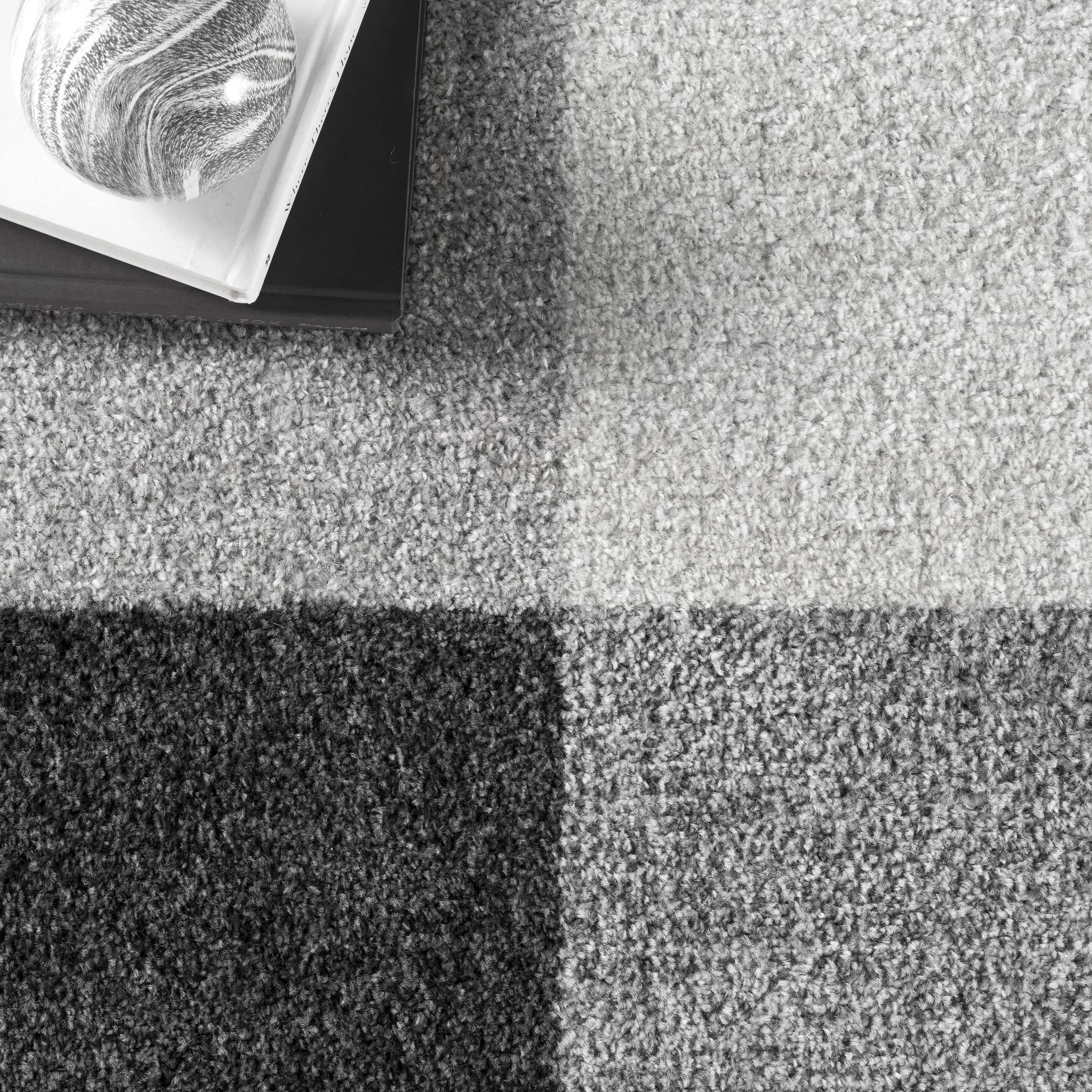 nuLOOM 10' x 14' Performance Indoor Area Rug - Non-Shedding, Power Loomed High-Traffic Rug for Living Room, Bedroom & Home in Aisha Grey - Perfect for Family Gatherings, Cozy Nights & Home Decor