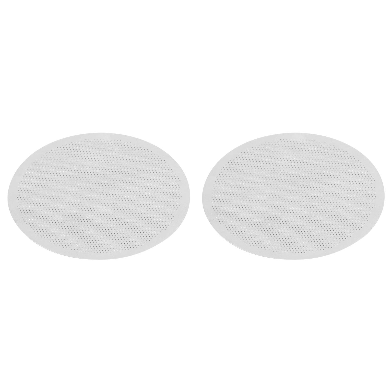 Premium Stainless Steel Coffee Filter Screen - Fine Mesh Reusable Coffee Filter for Espresso, Drip Coffee & French Press | Perfect for Home, Office, Cafe & Coffee Shops | Durable & Easy to Clean