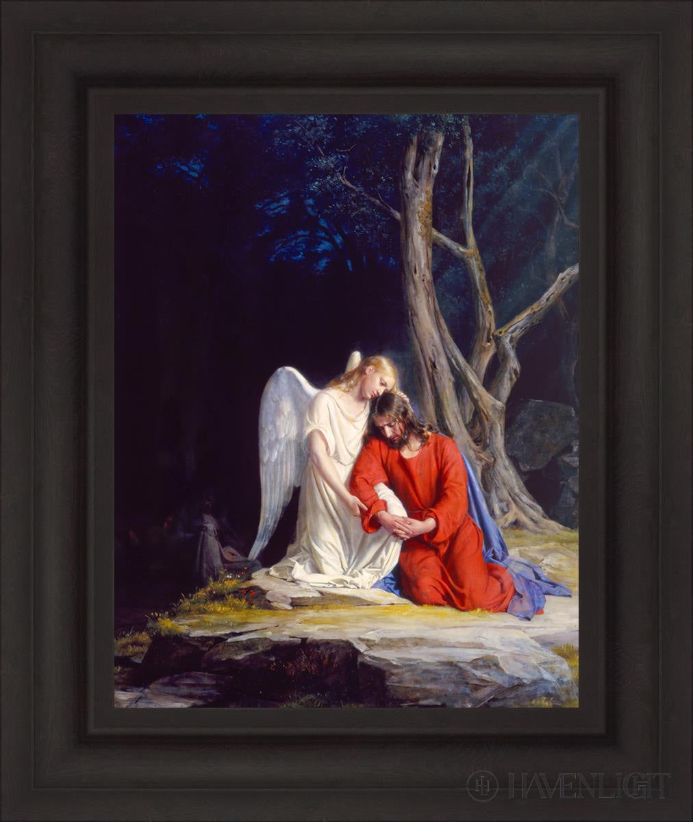Gethsemane By Carl Bloch - Religious Wall Art, Jesus Christ Painting, Biblical Home Decor for Church, Living Room & Prayer Space