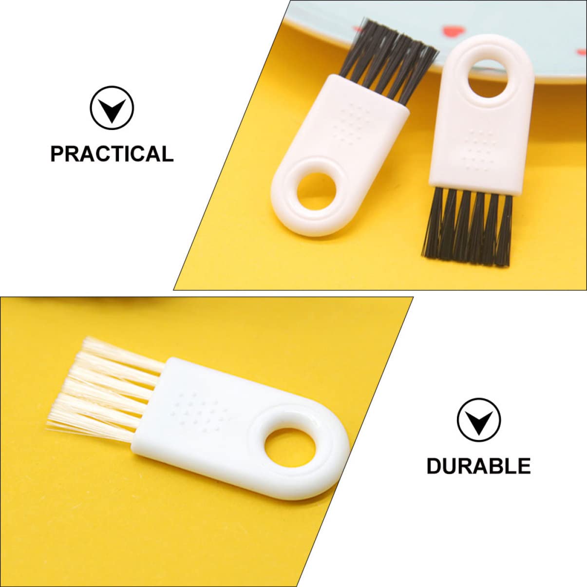 FRCOLOR 30pcs Nylon Cleaning Brush for Barber Tools - Electric Razor, Trimmer & Shaver Accessories for Hair Styling & Grooming