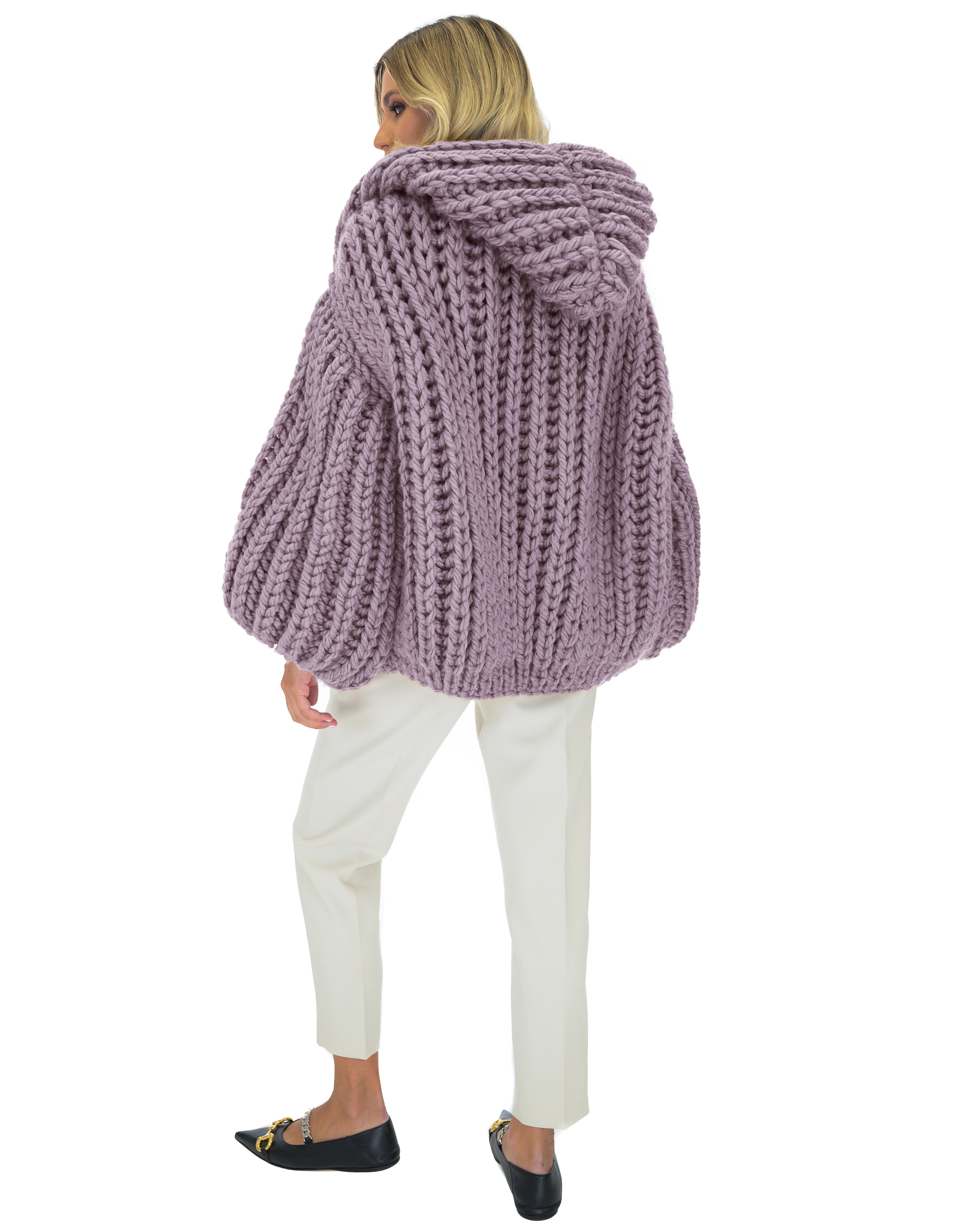 Stylish Hooded Chunky Cardigan for Women - Cozy Oversized Knit Sweater | Perfect for Fall, Winter & Casual Outfits