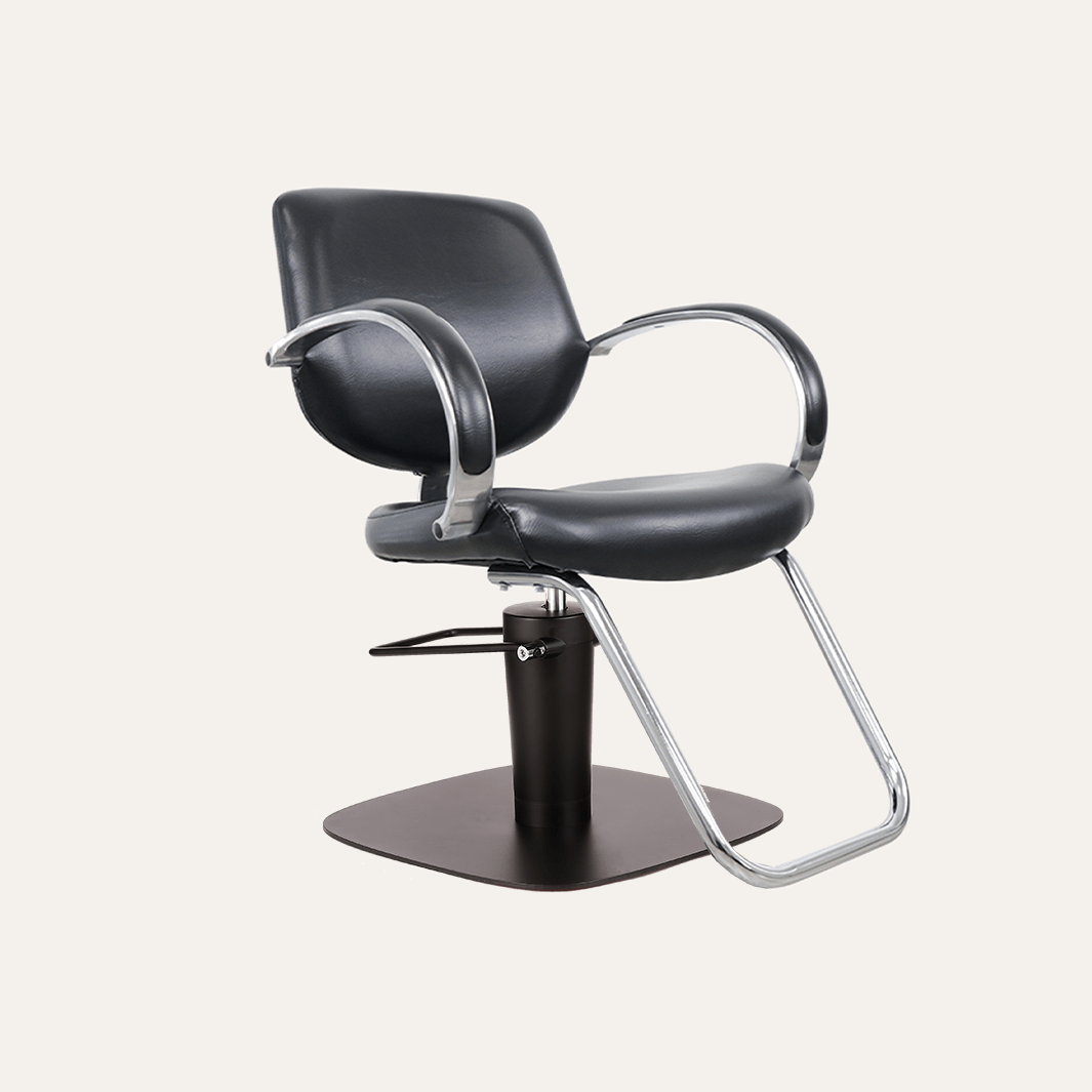 Professional Salon Chair with Smooth Movement - Ergonomic Styling Chair for Hairdressers & Barbers - Perfect for Salons, Barber Shops & Home Use