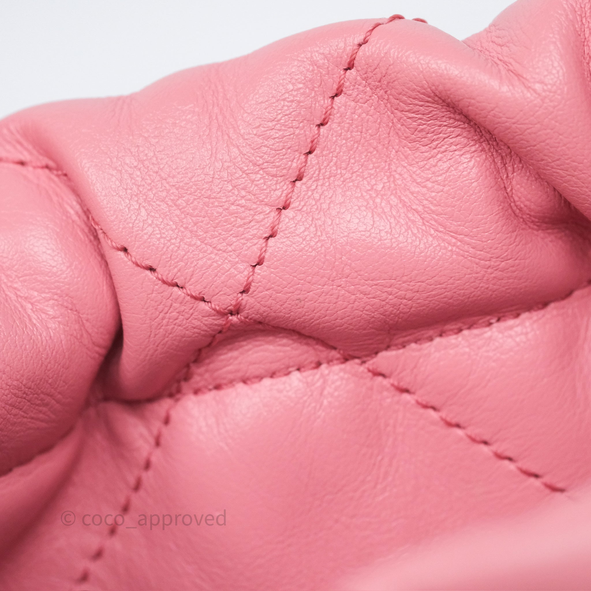 Chanel 22 Mini Bag in Pink Shiny Crumpled Calfskin with Matte Silver Hardware - Luxury Crossbody Purse for Women, Perfect for Date Night & Evening Events