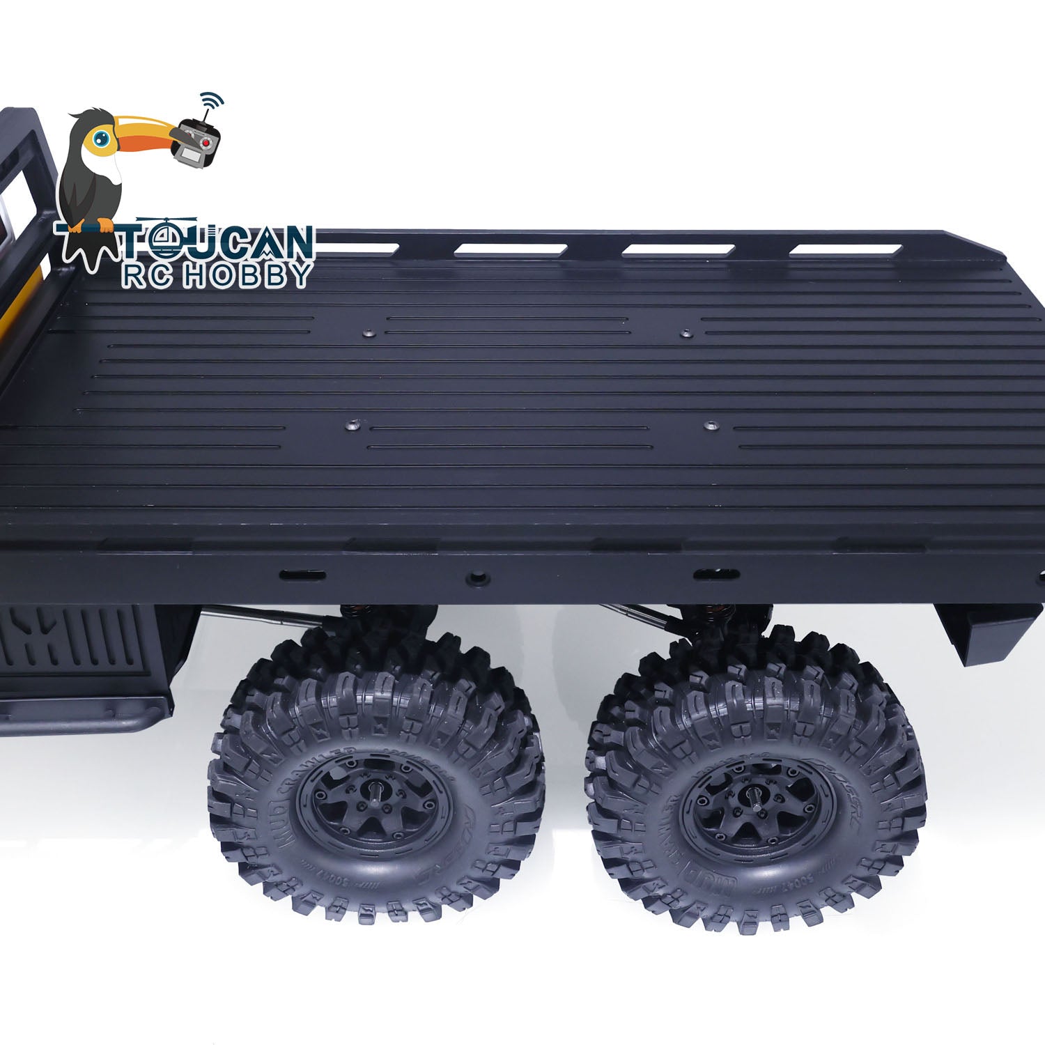 CrossRC 1/10 JT6 6WD 6X6 RC Rock Crawler Truck - 2.4GHz Remote Control Off-Road Vehicle with PNP ESC, Motor, Servo & LED Lights (US Stock) - Perfect for Trail Crawling, Off-Road Adventures and DIY RC Enthusiasts