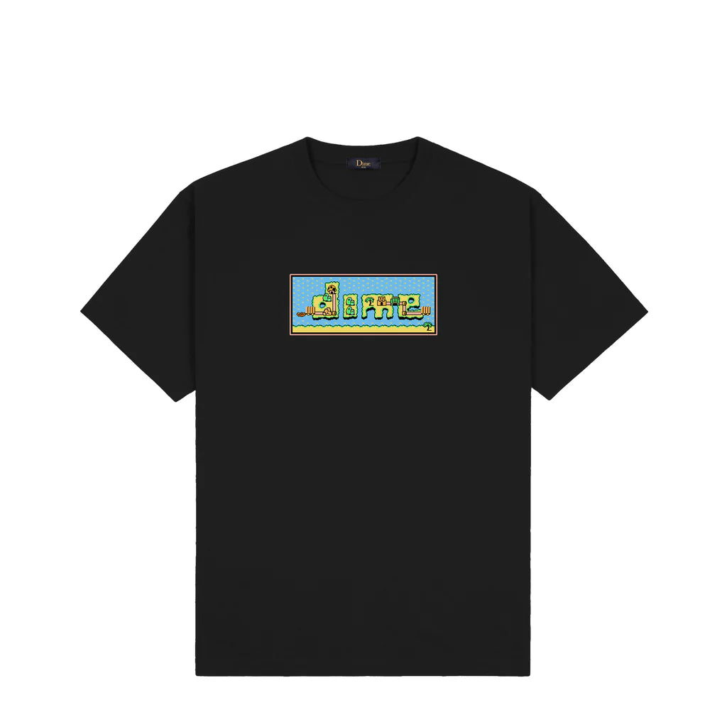 Dime World Premium Cotton Black T-Shirt for Men - Comfortable Casual Tee for Everyday Wear, Street Style & Outfits