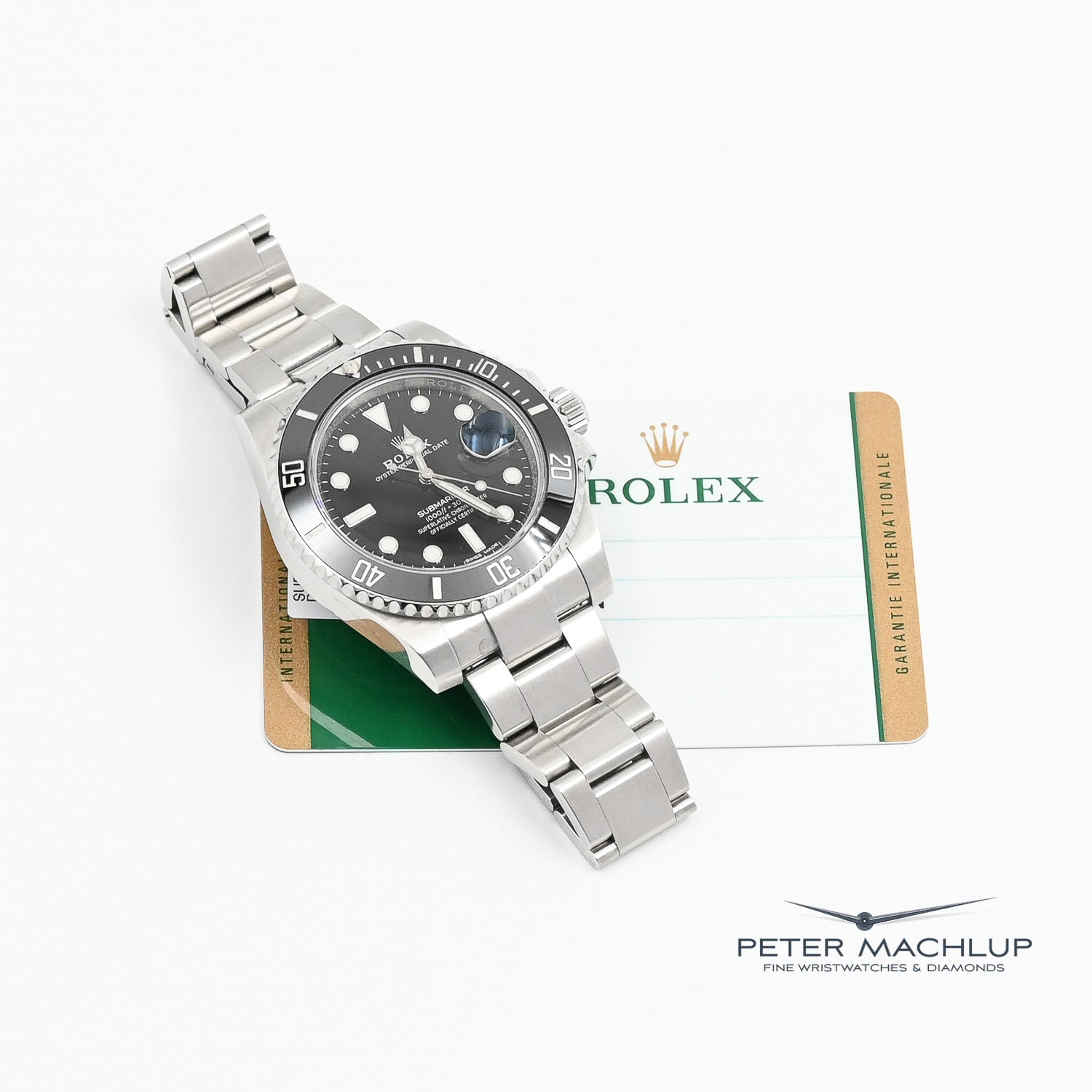 Rolex Submariner Date 40mm Men's Luxury Watch - Stainless Steel Black Dial 2018 Model | Perfect for Diving, Business & Formal Occasions