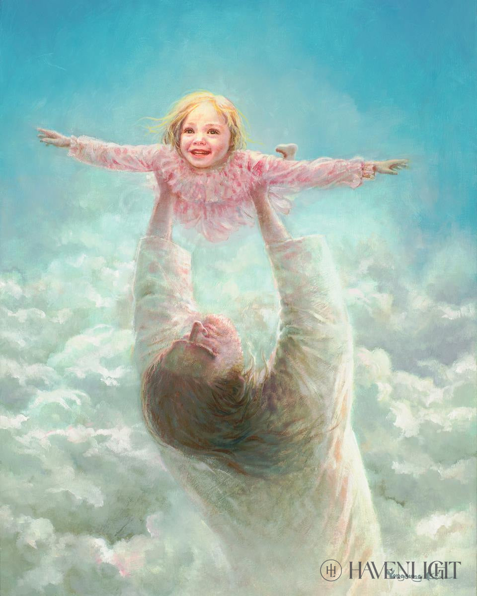 Arms Of Faith By Yongsung Kim - Inspirational Christian Wall Art - Perfect for Home Decor, Church & Office - Motivational Scripture Painting for Living Room, Bedroom & Prayer Space
