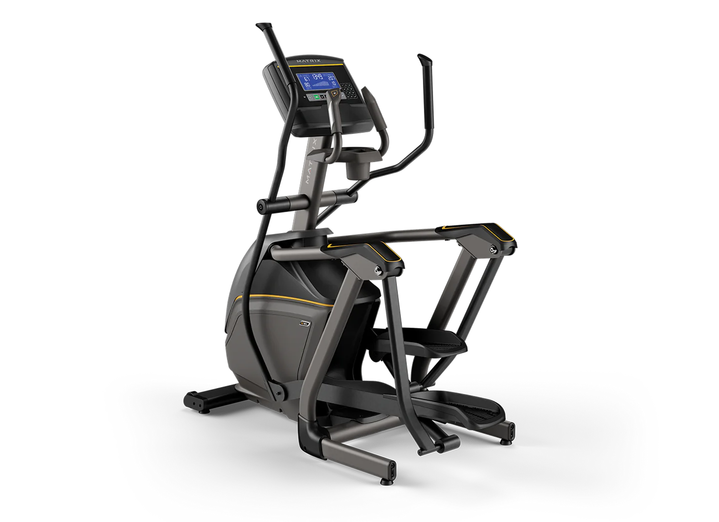 E30 Elliptical Machine - Low Impact Cardio Trainer for Home Gym, Full Body Workout Equipment with LCD Display & Adjustable Resistance - Perfect for Small Spaces, Apartment & Indoor Fitness
