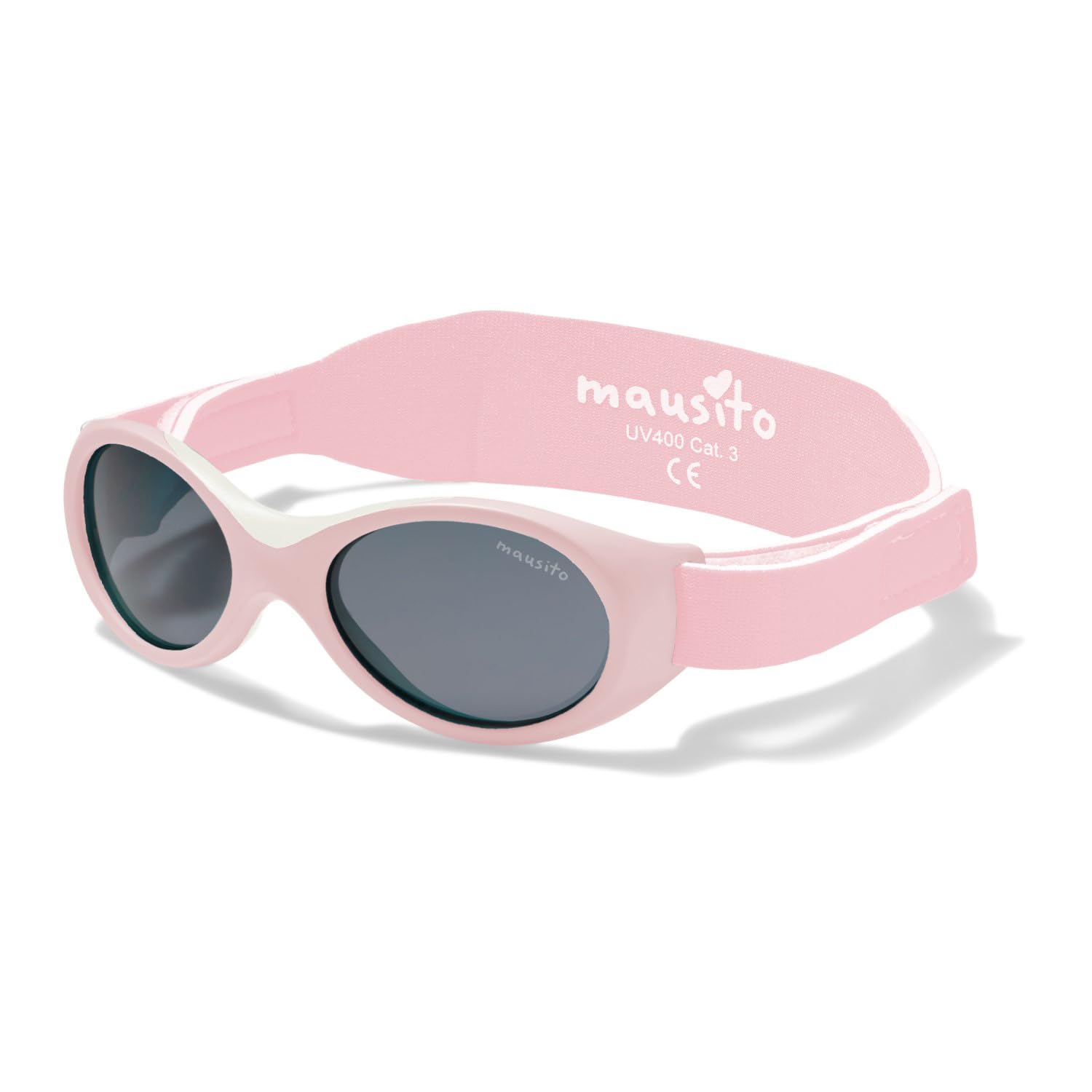 Mausito Baby Sunglasses for 0-24 Months | Flexible BPA-Free Infant Sunglasses with Adjustable Strap | 100% UV Protection | Perfect for Beach, Outdoor Play & Car Rides