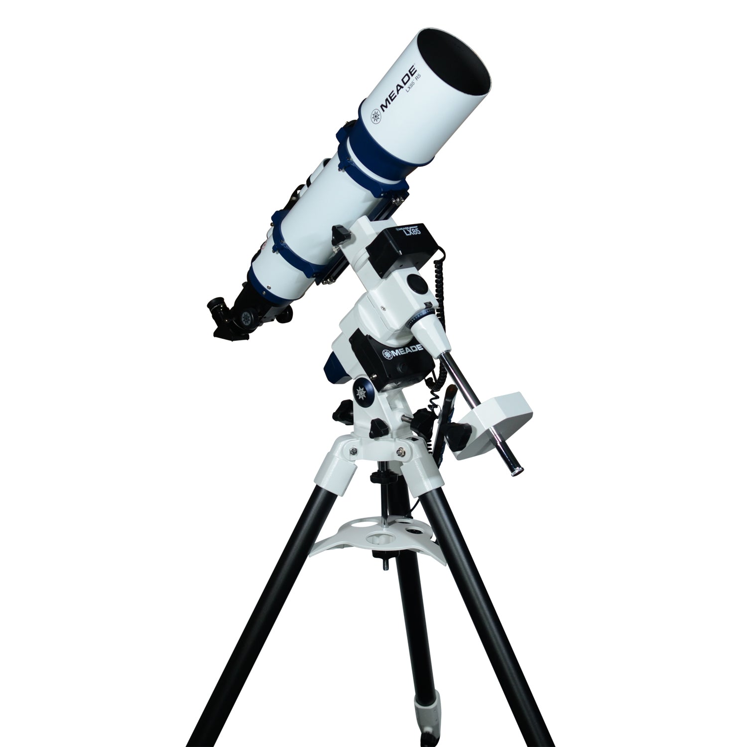 Meade 5-Inch Refractor Telescope with LX85 GoTo Equatorial Mount (Model 217001) for Astronomy & Stargazing