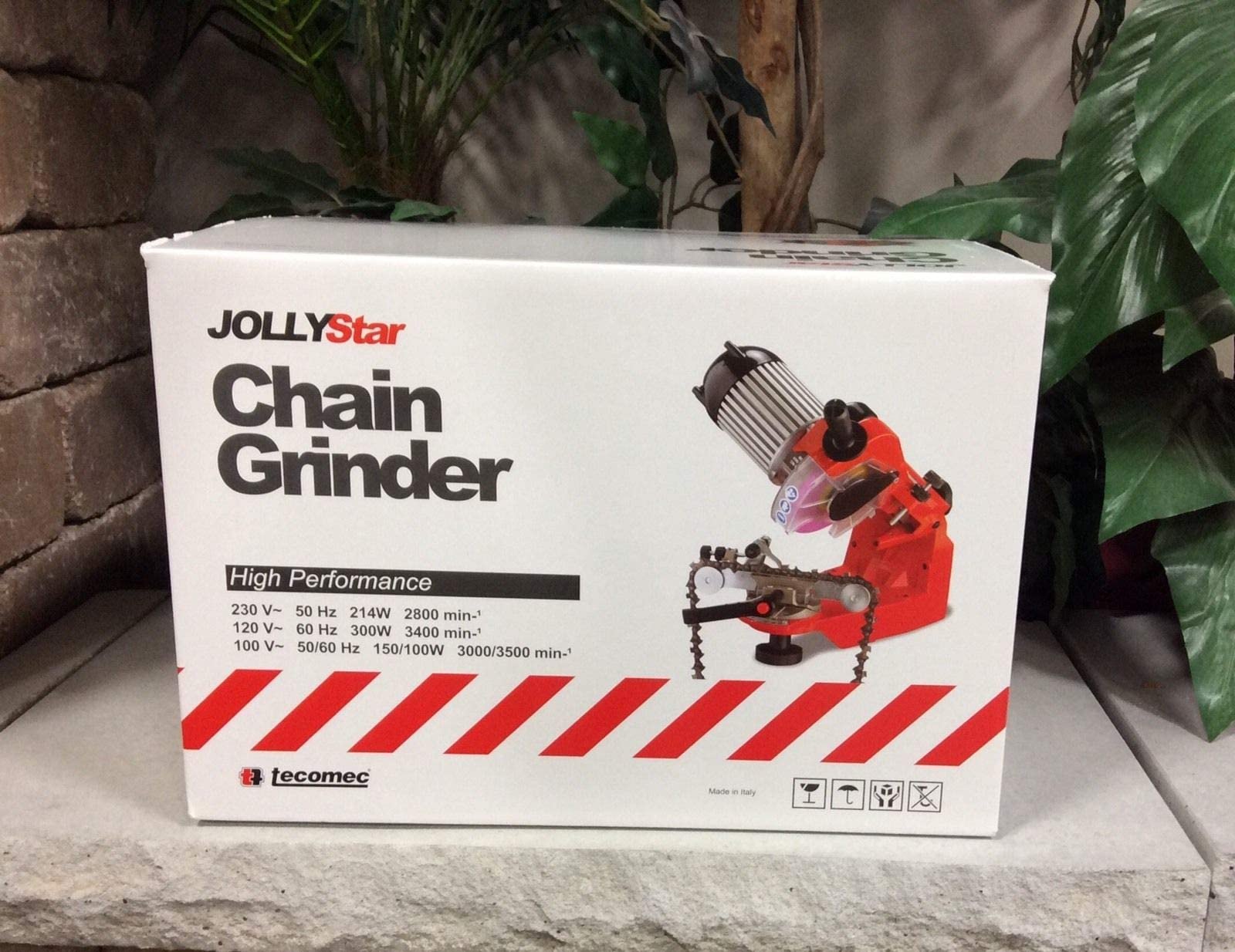 JOLLY STAR CHAIN GRINDER - Professional Chainsaw Sharpener Comparable to Oregon 520-120 - Perfect for Woodworking, Tree Cutting & DIY Chainsaw Maintenance