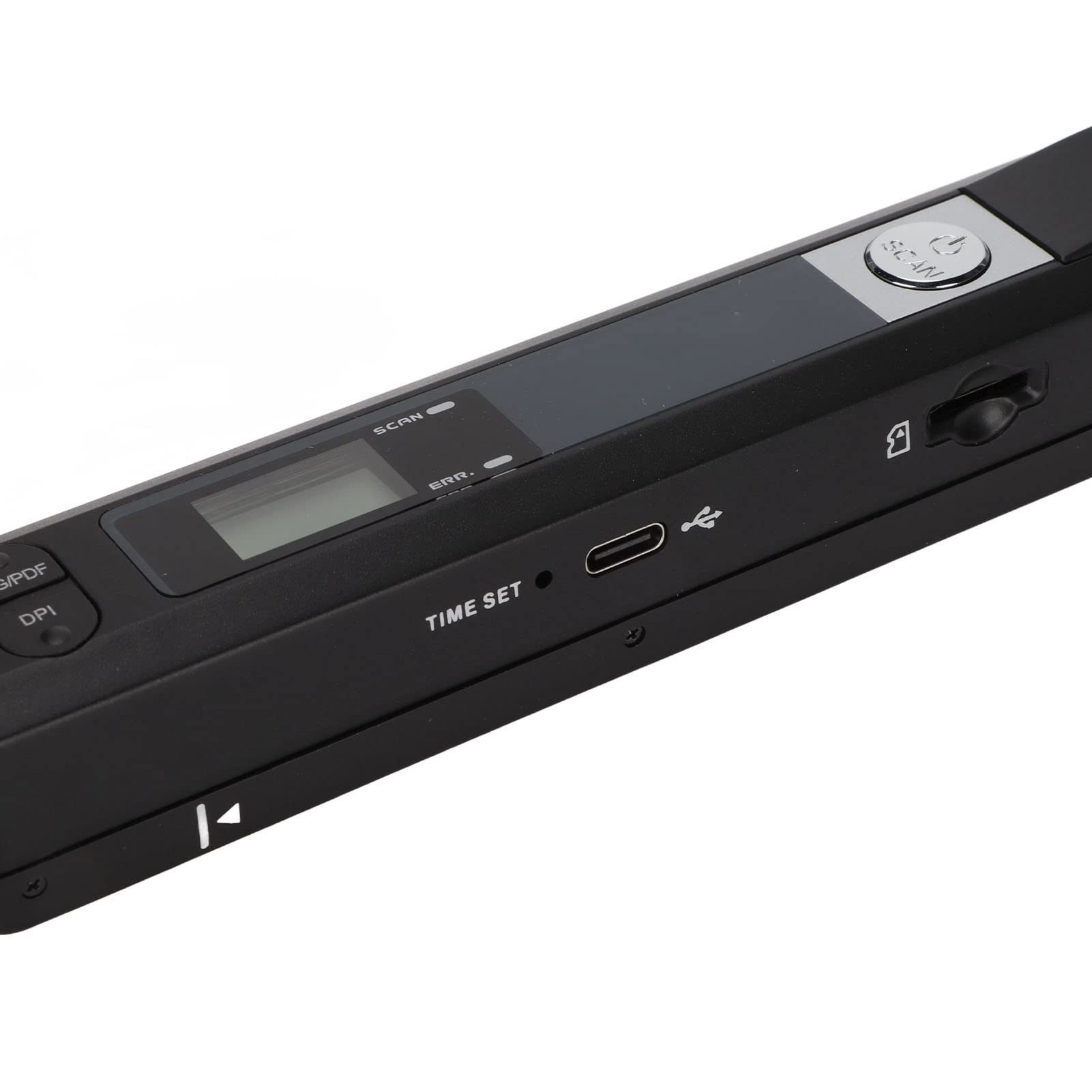 Portable Handheld Scanner - Lightweight Document & Photo Scanner with Memory Card Storage, No PC Required - Ideal for Office, Travel & Home Use (Black)
