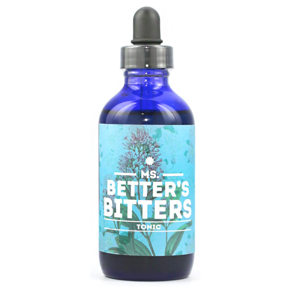 Ms Better's Bitters Tonic - 4oz Herbal Digestive Bitters for Cocktails, Mocktails & Digestive Health | Perfect for Mixology, Home Bar & Wellness