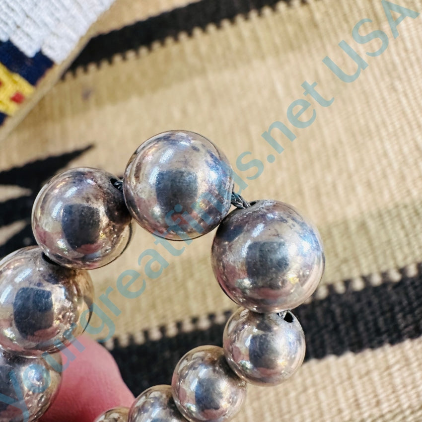 Vintage Graduated Sterling Silver Pearls Necklace for Women - Elegant Layered Pearl Jewelry Gift for Brides, Parties & Special Occasions