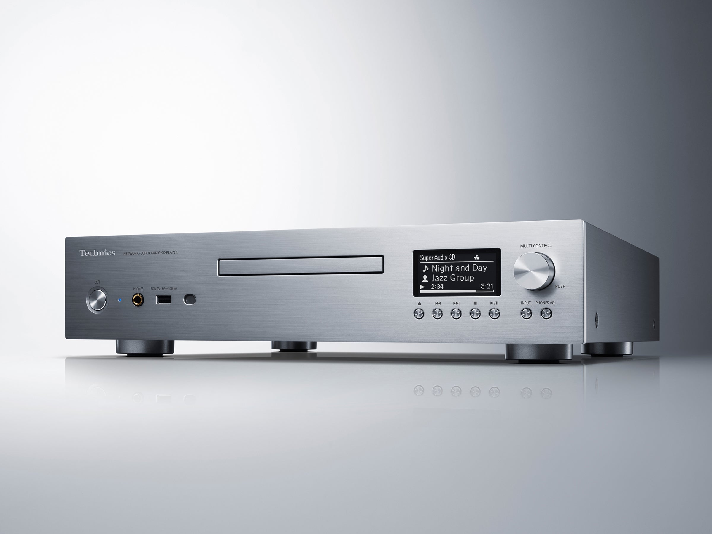 Technics SL-G700M2 Hi-Res Network Audio Player - Stream High-Resolution Music with Wi-Fi & Bluetooth | Perfect for Home Audio Systems & Audiophile Listening Sessions