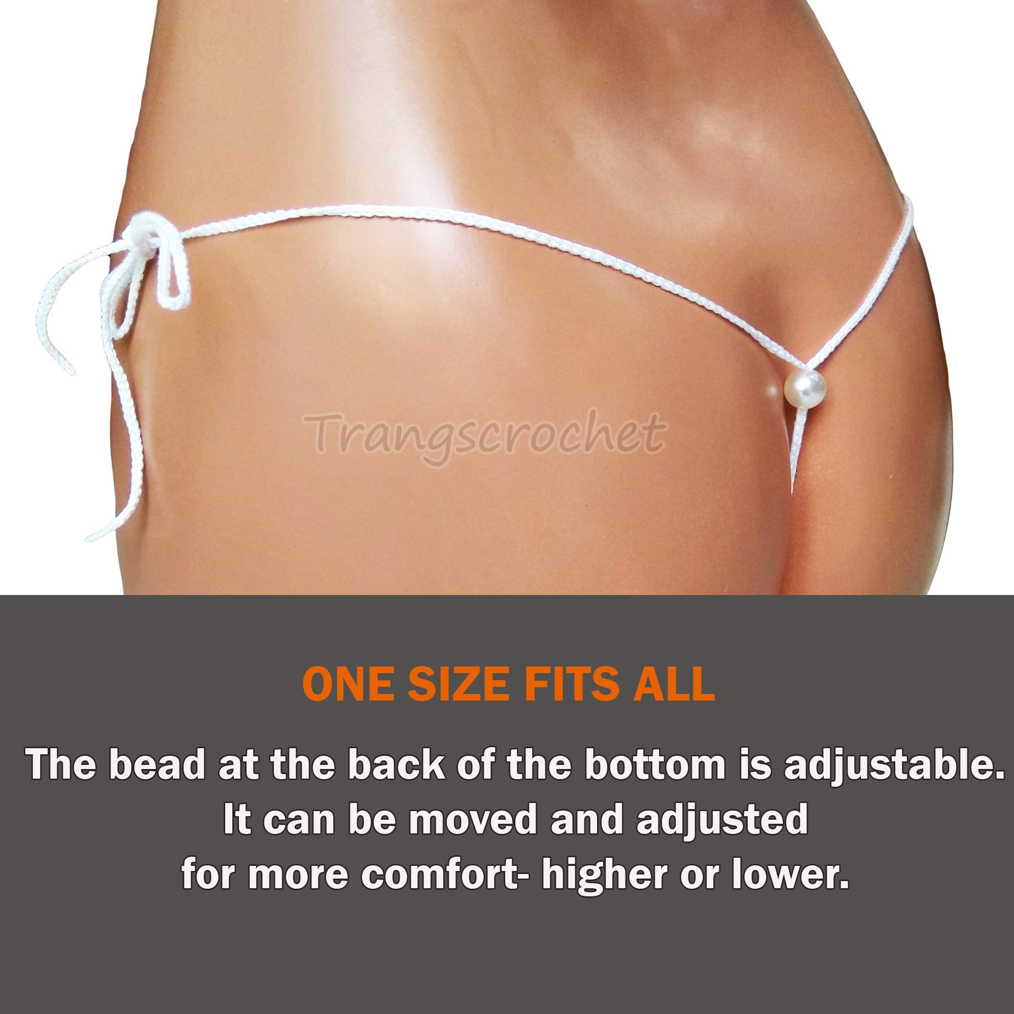 Handmade Crochet Extreme Micro Bikini Thong G-String - 16 Vibrant Colors | Sexy Swimwear for Beach, Pool & Summer Vacations