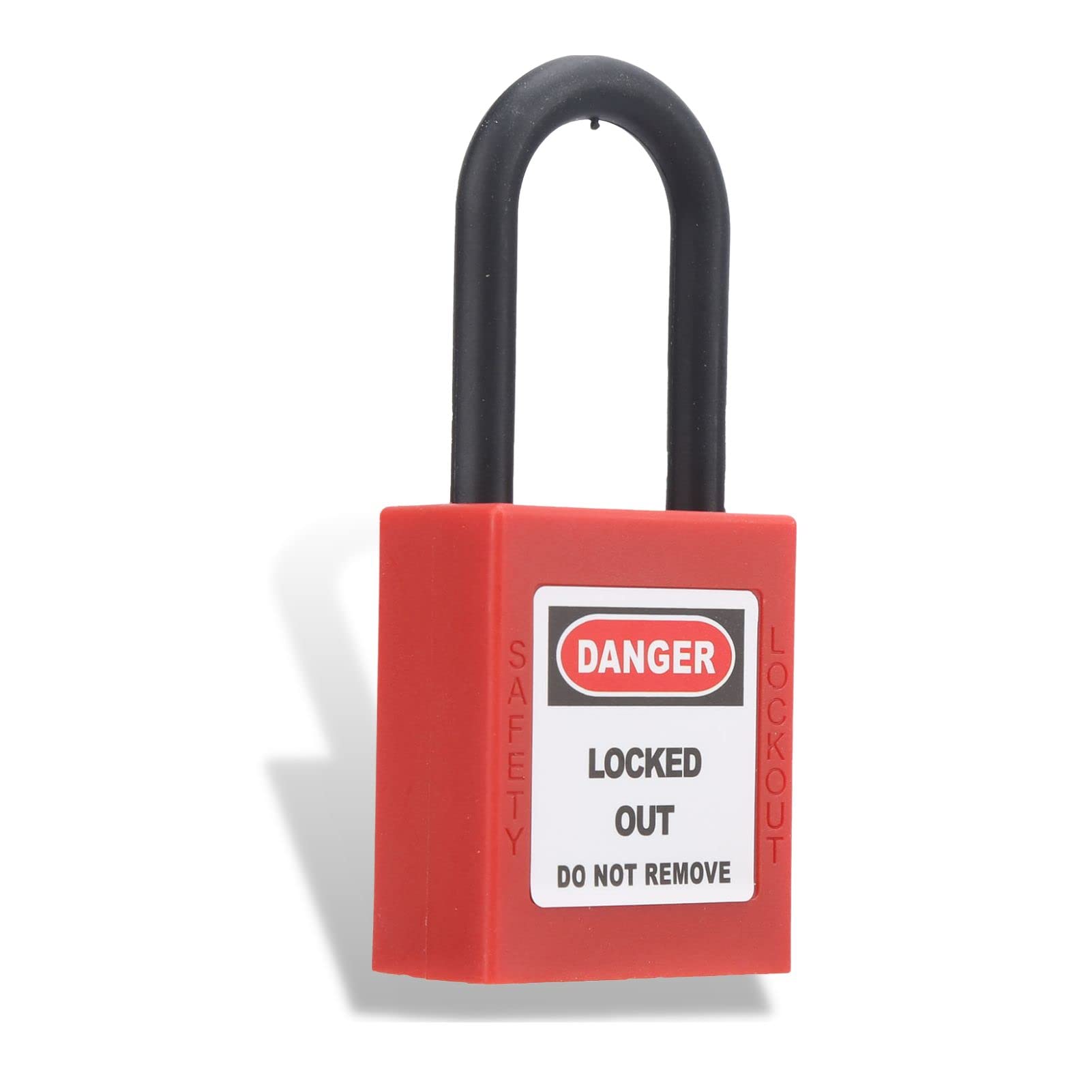 Solid Zinc Alloy Security Lock 38mm Wide - Heavy Duty Padlock for Shed, Fence, Locker & Toolbox - Engineering Grade Anti-Theft Protection for Outdoor & Industrial Use