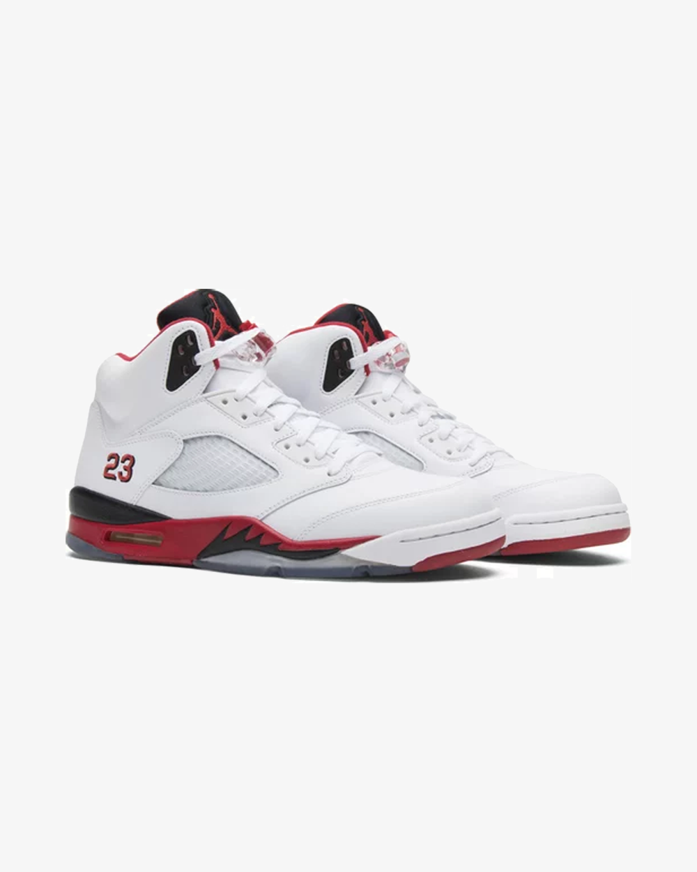 Nike Air Jordan 5 Retro Fire Red Black Tongue White Basketball Shoes 2013 - Men's Sneakers for Streetwear & Sports Performance