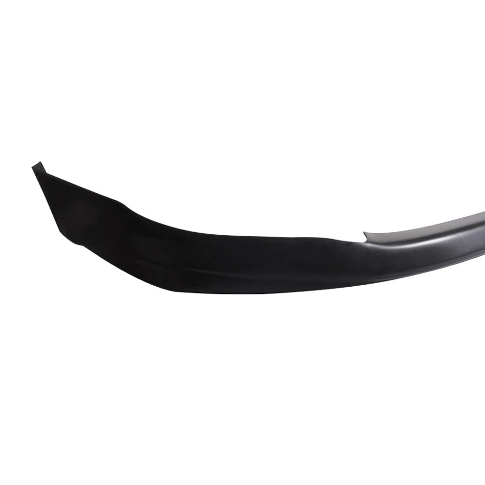 IKON MOTORSPORTS HFP Style PU Black Front Bumper Lip Spoiler Splitter for 2003-2005 Honda Accord 4 Door Sedan - Enhance Style & Aerodynamics for Street Racing & Car Shows