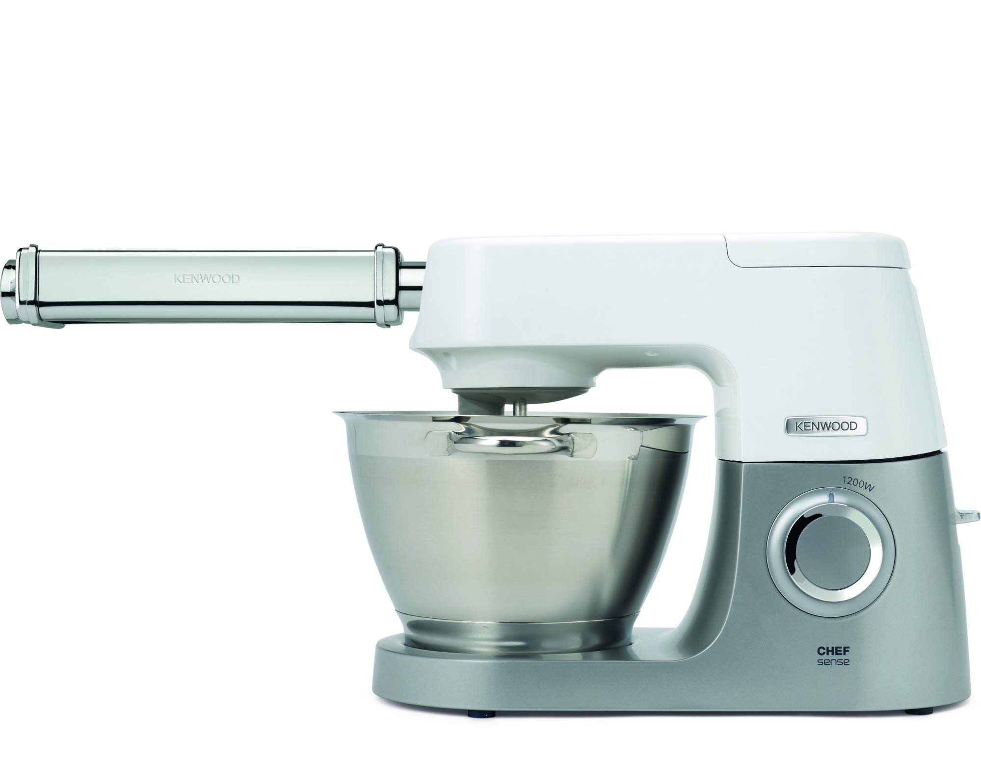 Kenwood XL KAX99.A0ME Pasta Maker Attachment for Kitchen Machine - Extra Wide 22cm Lasagna Plates, Chromed Stainless Steel Body & Durable Aluminum Rollers - Perfect for Homemade Pasta, Lasagna & Italian Cuisine