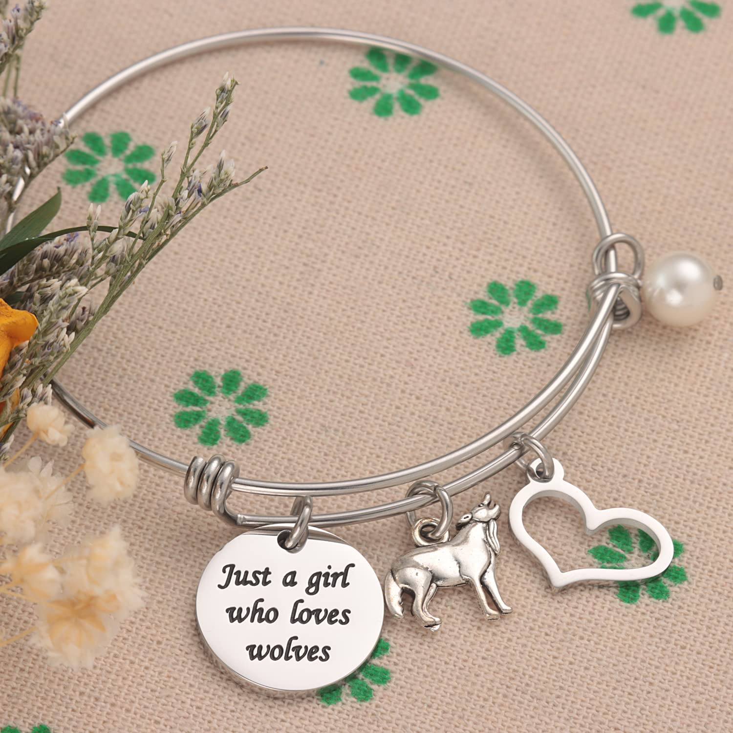 Wolf Bracelet for Women - Perfect Gift for Wolf Lovers & Teens | Outdoor Style