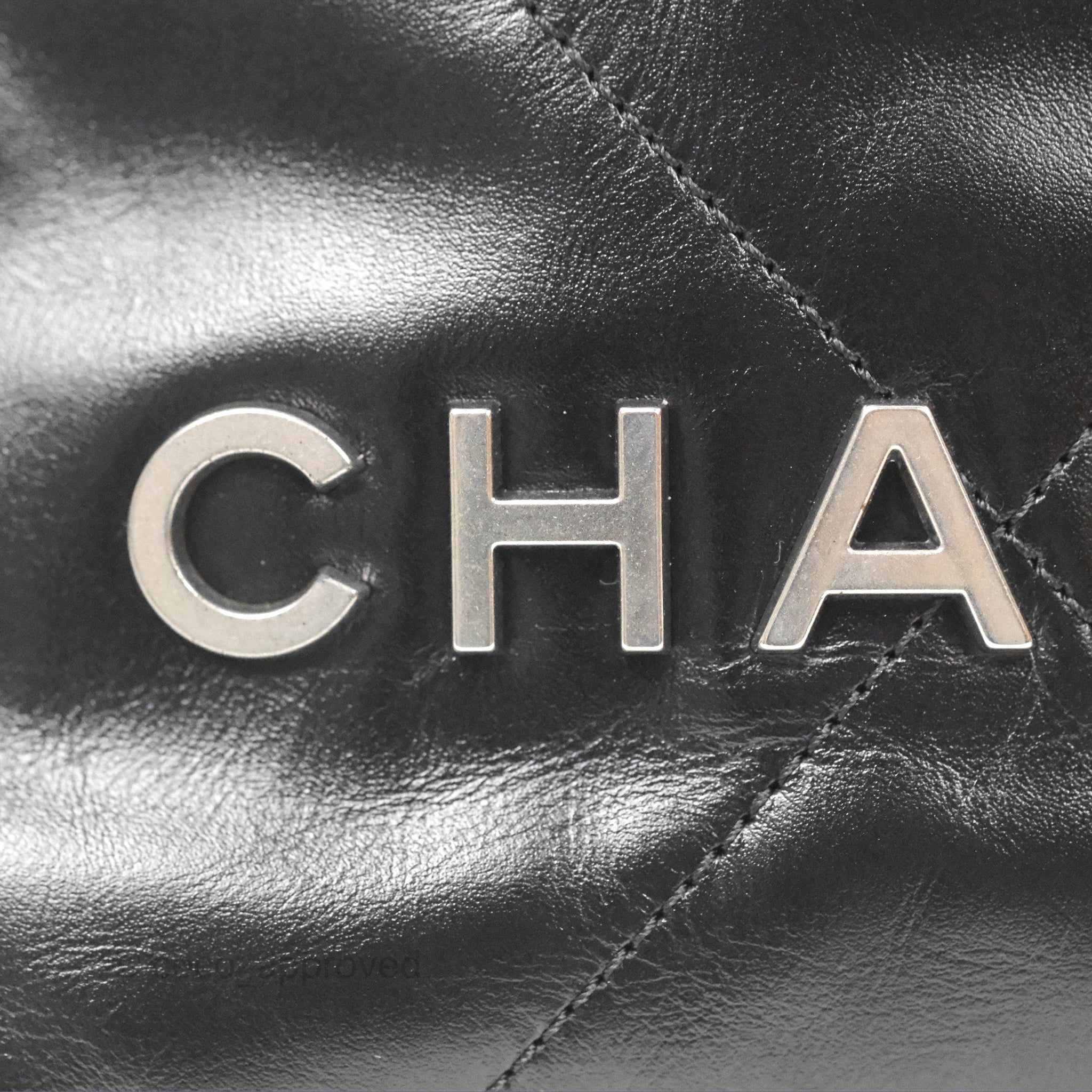 Chanel 22 Mini Bag Black Shiny Calfskin with Matte Silver Hardware - Luxury Crossbody Purse for Women, Perfect for Date Night & Evening Events