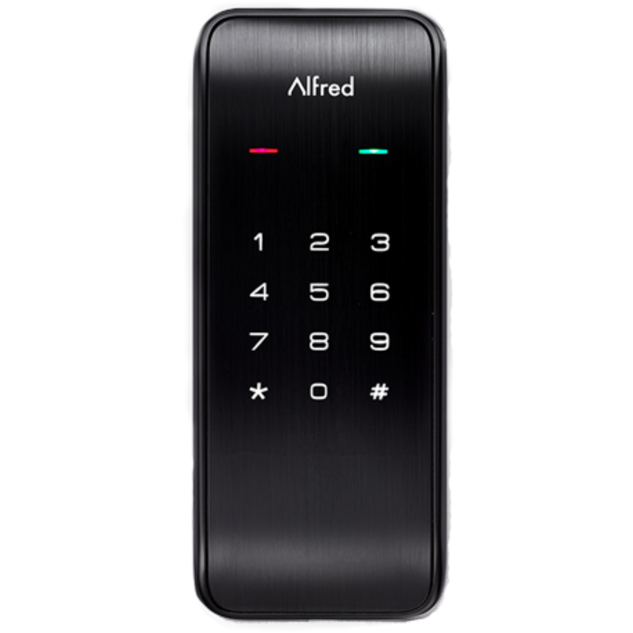Alfred DB2 Smart Door Lock - Keyless Entry, Fingerprint & Bluetooth Access - Secure Your Home with Advanced Technology | Perfect for Apartments, Houses & Vacation Rentals