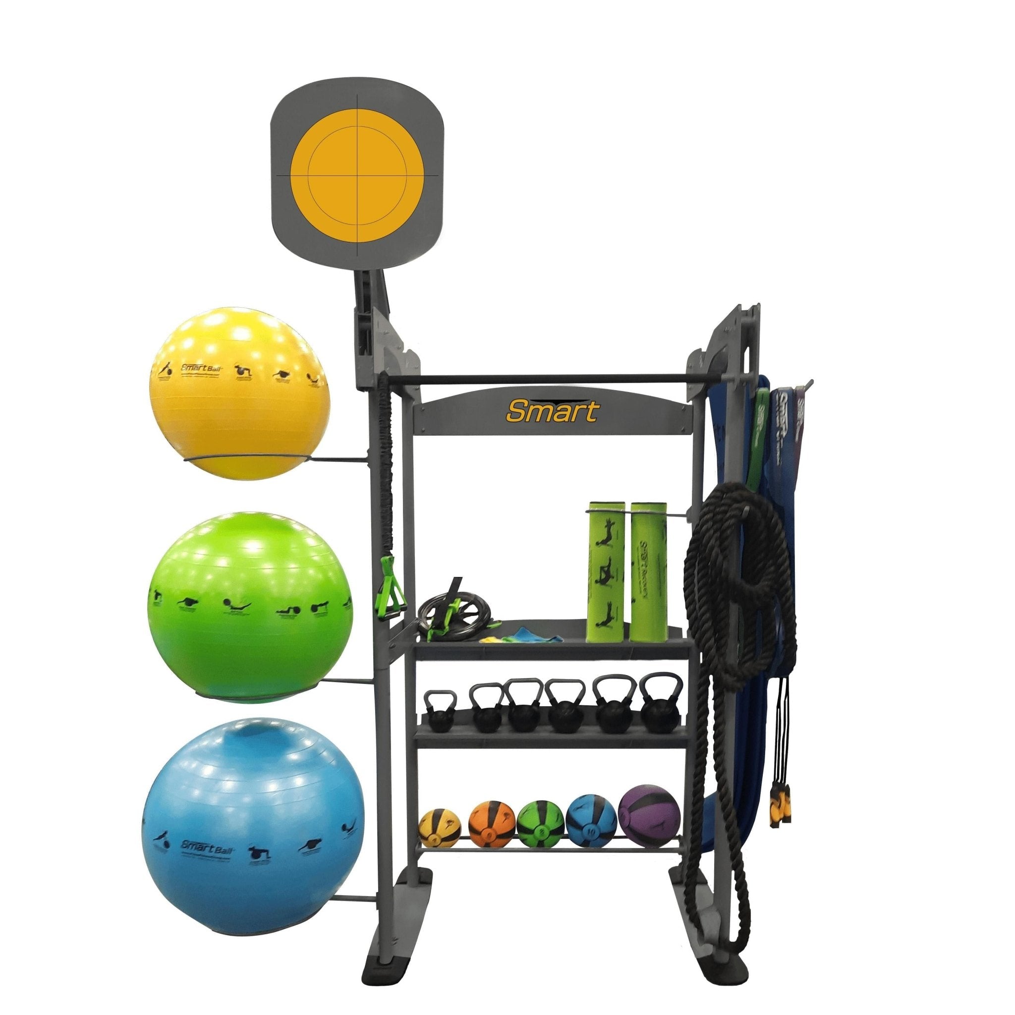 Prism Fitness Smart Functional Training Center Floor Series – 1 Bay Home Gym Equipment for Strength & Conditioning | Perfect for Home Workouts & Functional Training