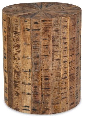 Stylish Reyna Accent Table - Modern Side Table for Living Room, Bedroom & Office - Perfect for Display Decor, Books & Lamps
