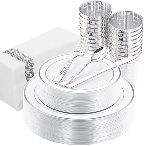 White and Silver
