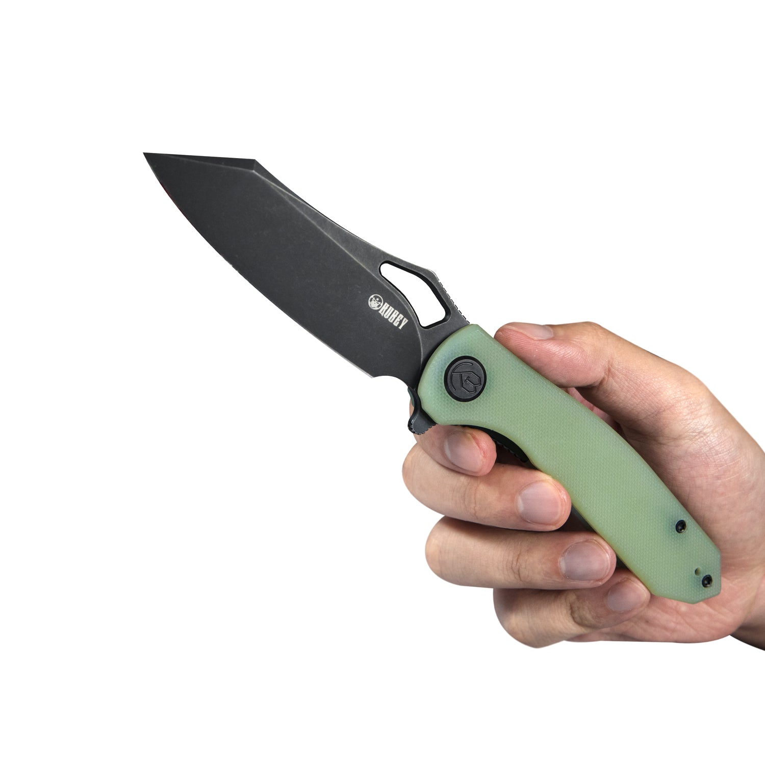 Kubey Drake Nest Liner Lock G10 Handle D2 Blade Folding Knife - EDC Pocket Knife for Outdoor Camping, Hiking & Survival | KU310D