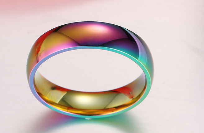 Vibrant Rainbow Rings for Women - Colorful Stackable Fashion Jewelry for Everyday Wear & Party Outfits